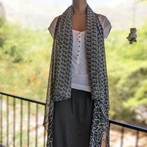 Multi functional shear wrap geometric, floral, leopard cheetah.